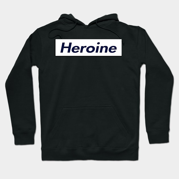 SUPER HEROINE LOGO Hoodie by Zodiac BeMac